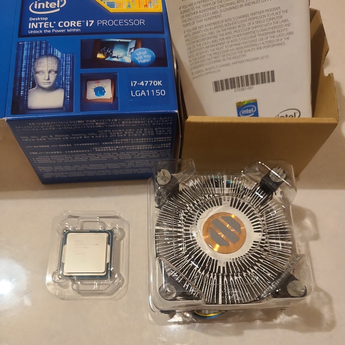 Intel CPU Corei7-4770kの画像2