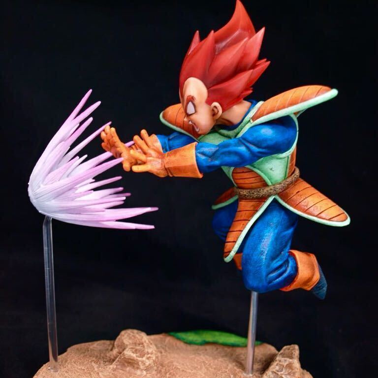 ドラゴンボール ベジータ フィギュア リペイント カラー変更 台座制作 G×materia THE VEGETA ベジータ フィギュア DRAGON BALL