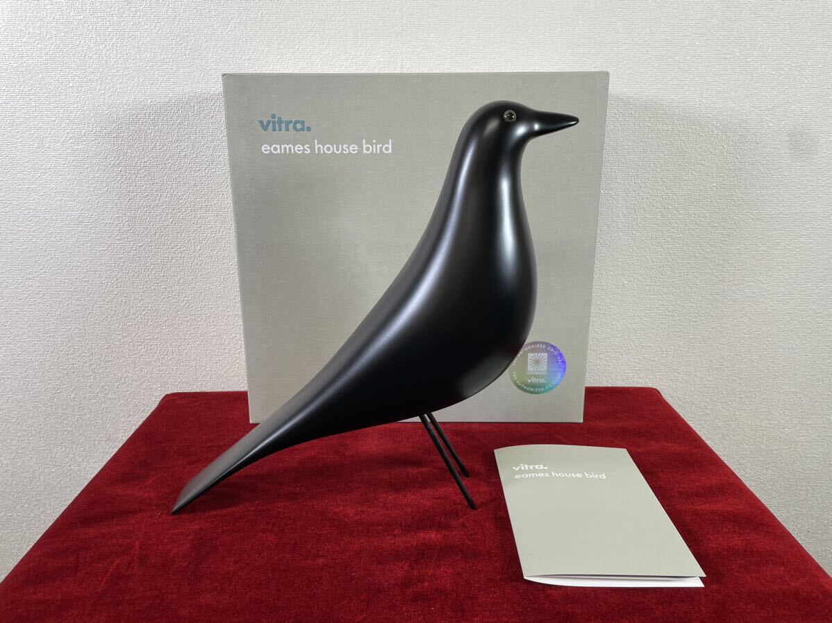 箱付き正規品《vitra》イームズ ハウスバード ブラック Eames House Bird 黒 ヴィトラ インテリア 置物 オブジェ -70113204の画像1