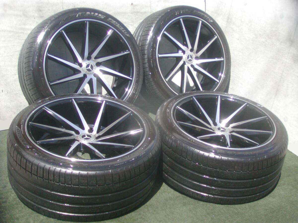 貴重 最高級 VOSSEN CVT 9J10.5J PCD112-5H ベンツ Ｓクラス SL CLS AMG ロリンザー ブラバス カールソン BBS LM W219 R230 W220 W221 純正_高級ホイール VOSSEＮ ＣＶＴ 9Ｊ/10.5J 