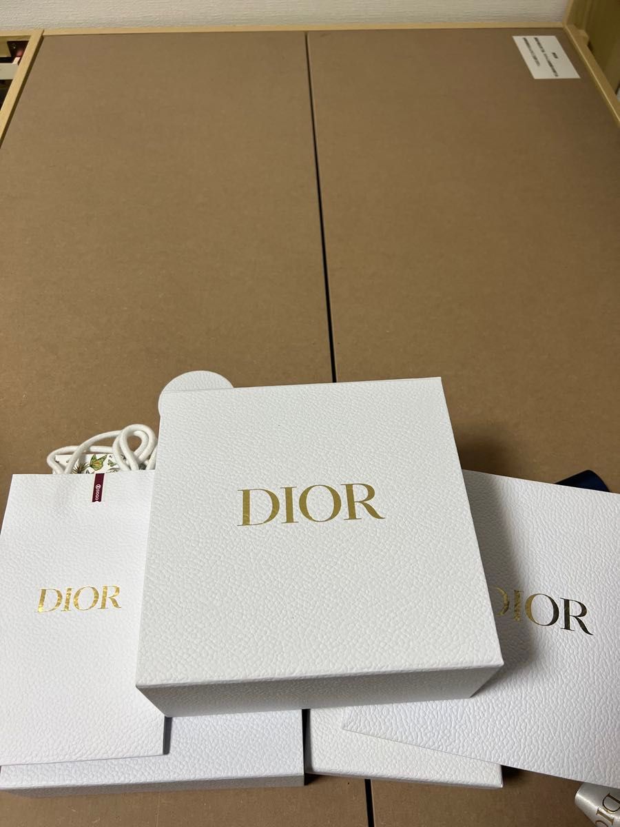 DIOR (ディオール)ガーメント　ジャケット　スーツカバー 衣装ケース　洋服カバー　Dior リボン 5本　空ケース　5個