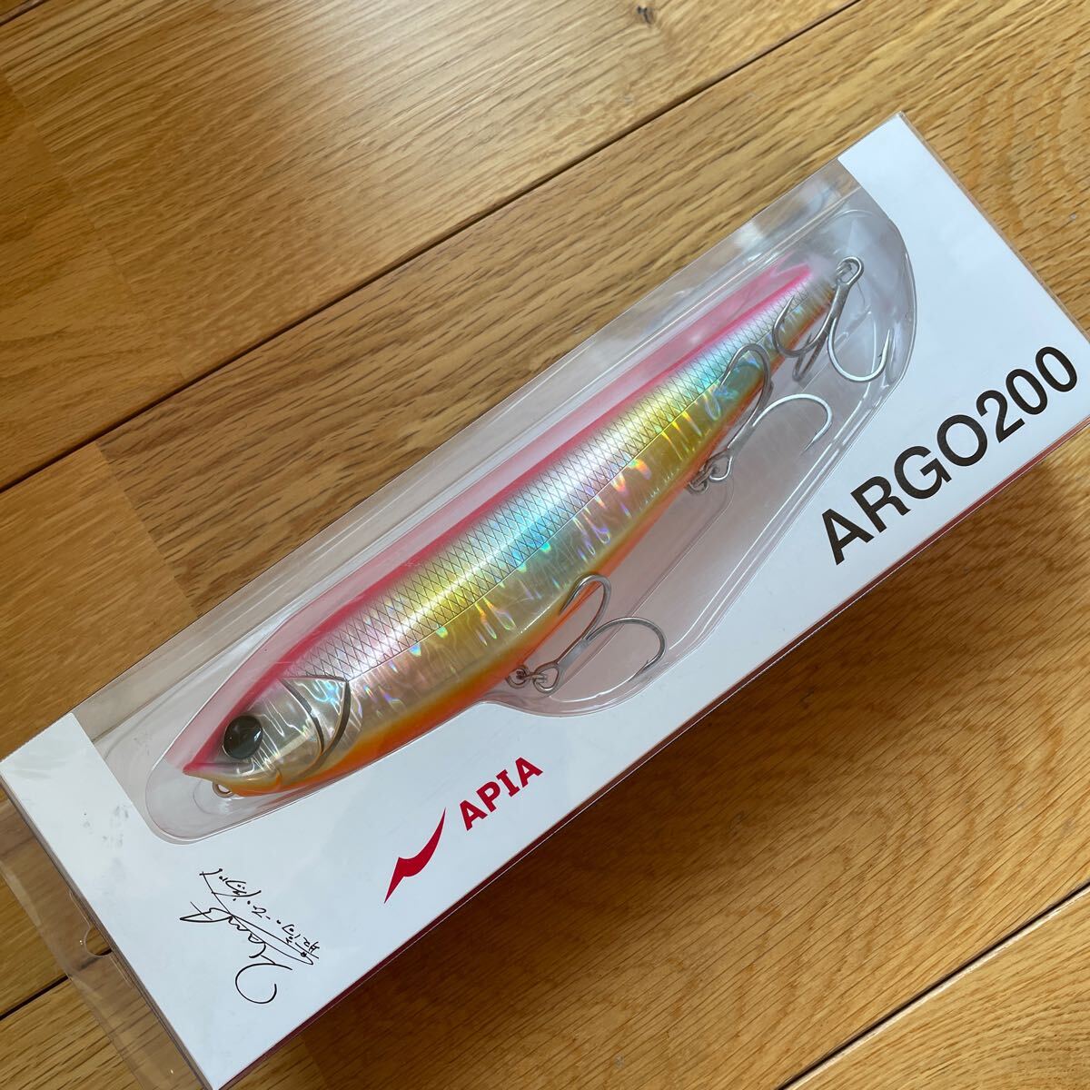 新品未使用！メガバス アピア ARGO200 #5 ピンクバックキャンディ 売り切り！_画像1