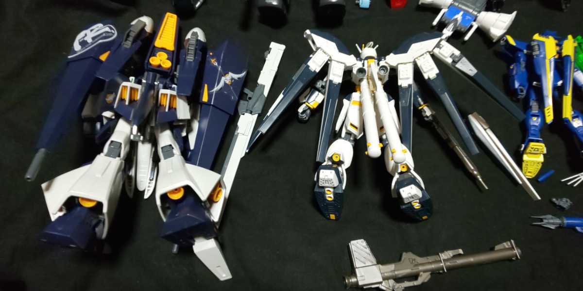 ガンプラ ジャンク現状大量 欠品あります。 パーツ取り 完成品 機動戦士ガンダム プラモデル HGUC HGなど_画像7