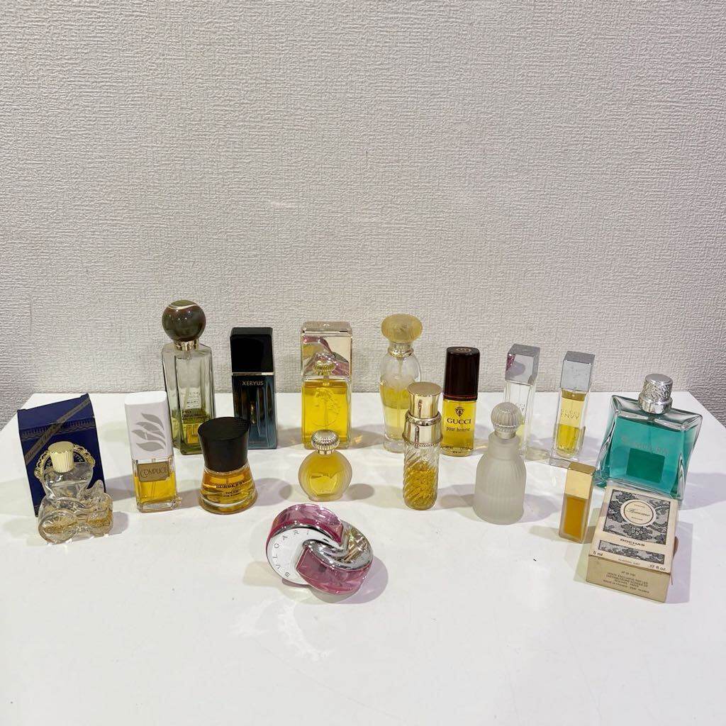 [ set sale ] brand perfume together large amount Gucci BVLGARY Burberry Samurai etc. 100 size (424)