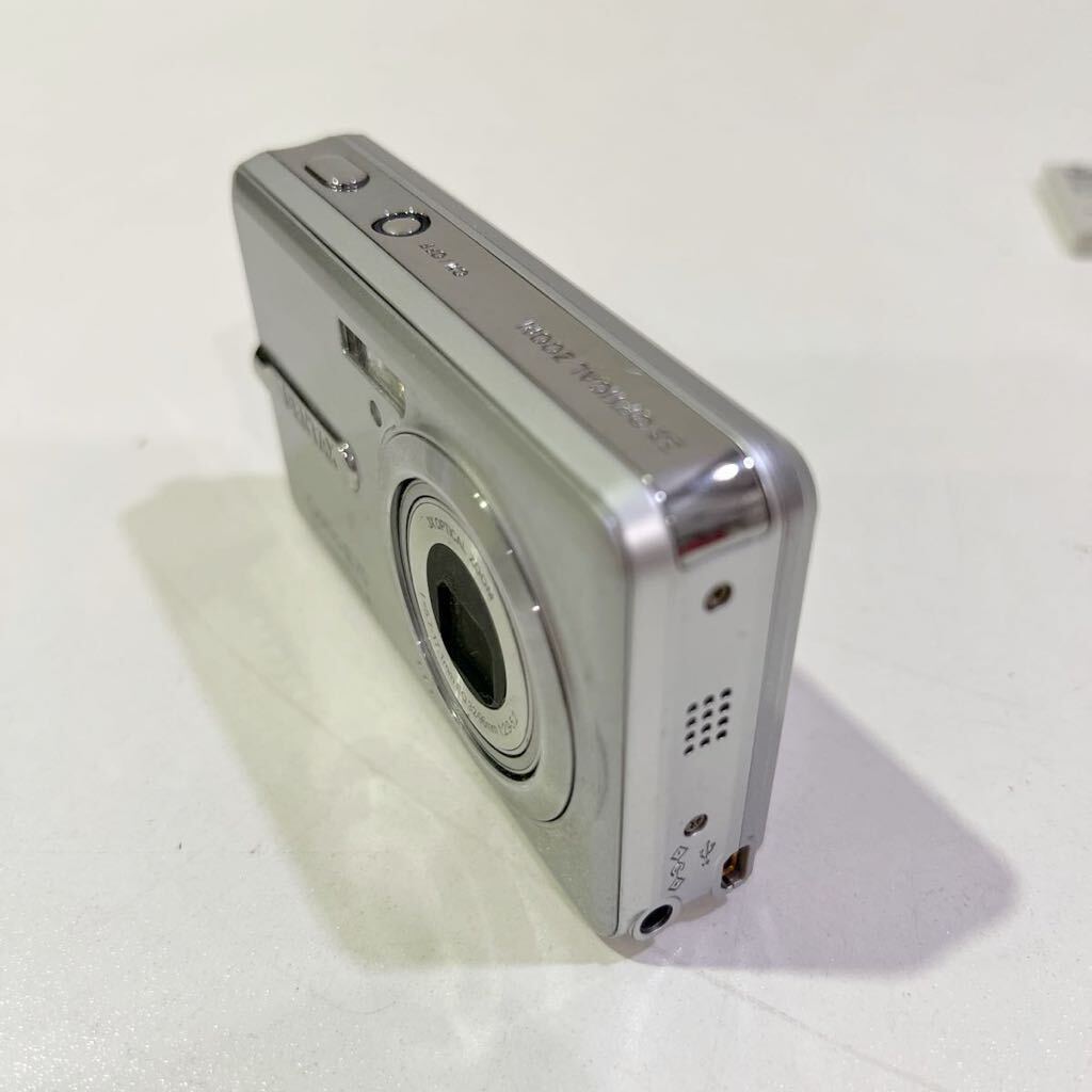 PENTAX ペンタックス Optio E75 コンパクト デジタルカメラ デジカメ シルバー バッテリー付き 60サイズ（458）の画像3