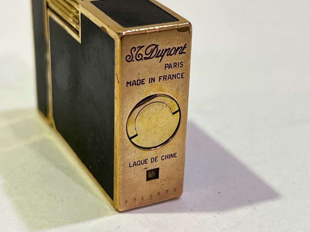 【希少】 S.T.Dupont デュポン MADE IN FRANCE フランス LAQUE DE CHINE ヴィンテージ ライター 60サイズ（470）の画像7