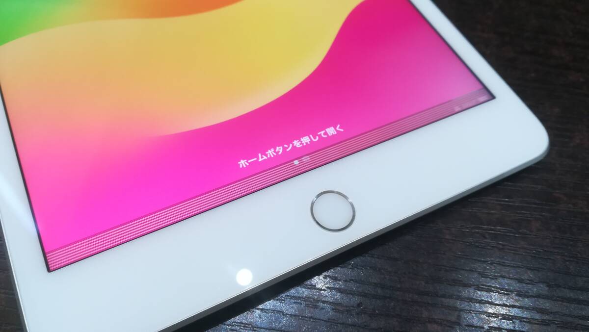 【美品♪】au Apple iPad mini 5 第5世代 Wi-Fi+Cellular 256GB A2124(MUXD2J/A)判定〇/シルバー/動作品/難あり/ジャンク扱いの画像3