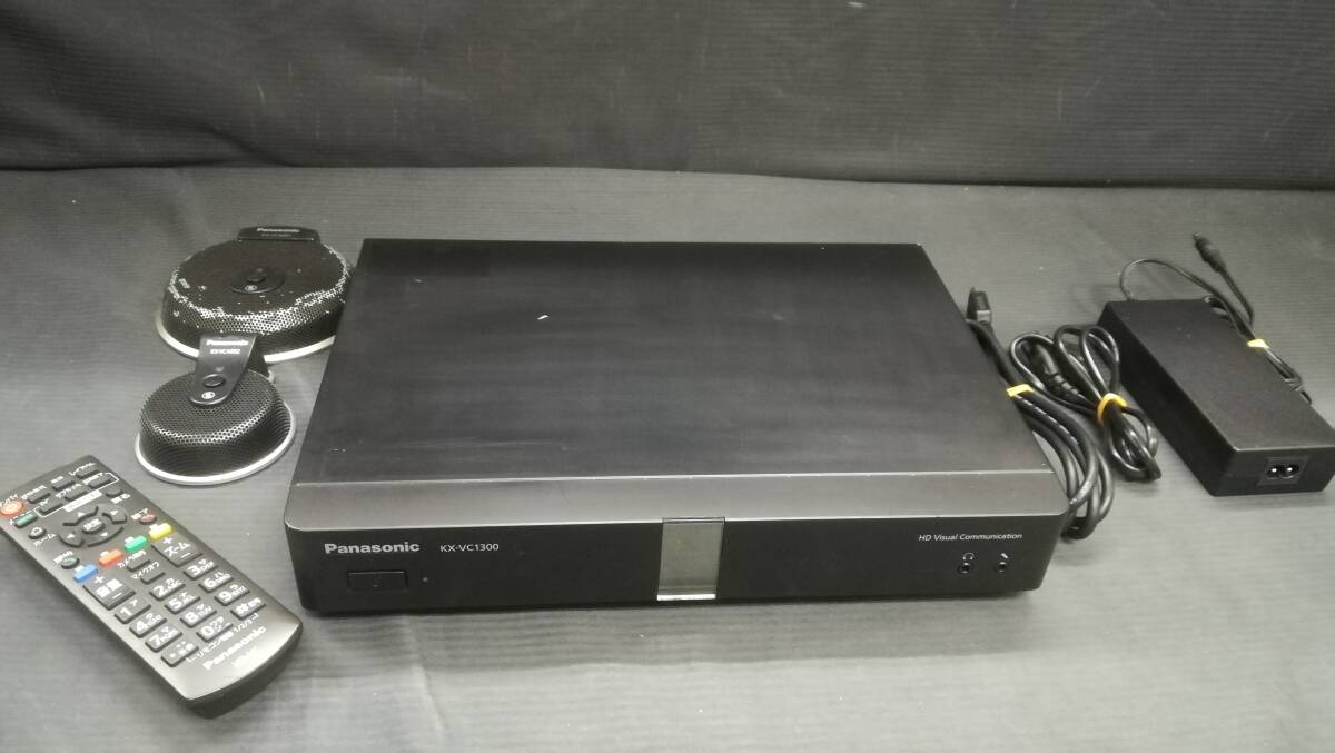 [ operation goods ]Panasonic video meeting system KX-VC1300J Mike [KX-VCA001] [KX-VCA002]