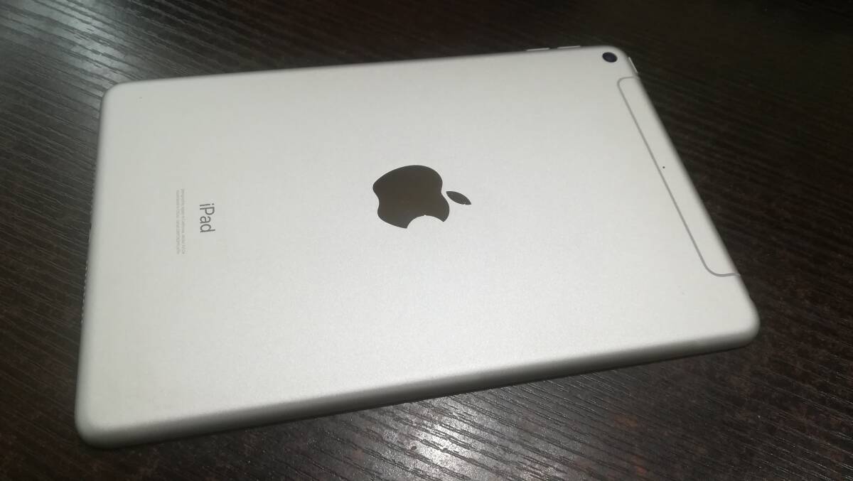 【動作品♪】au Apple iPad mini 5 第5世代 Wi-Fi+Cellular 256GB A2124(MUXD2J/A)判定〇/シルバーの画像6