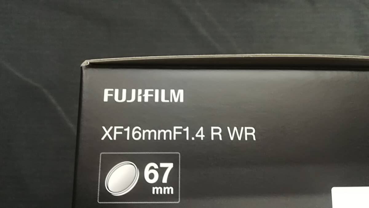 【新品/未使用♪】FUJIFILM 富士フイルム フジノンレンズ XF16mmF1.4 R WR 単焦点 レンズの画像3