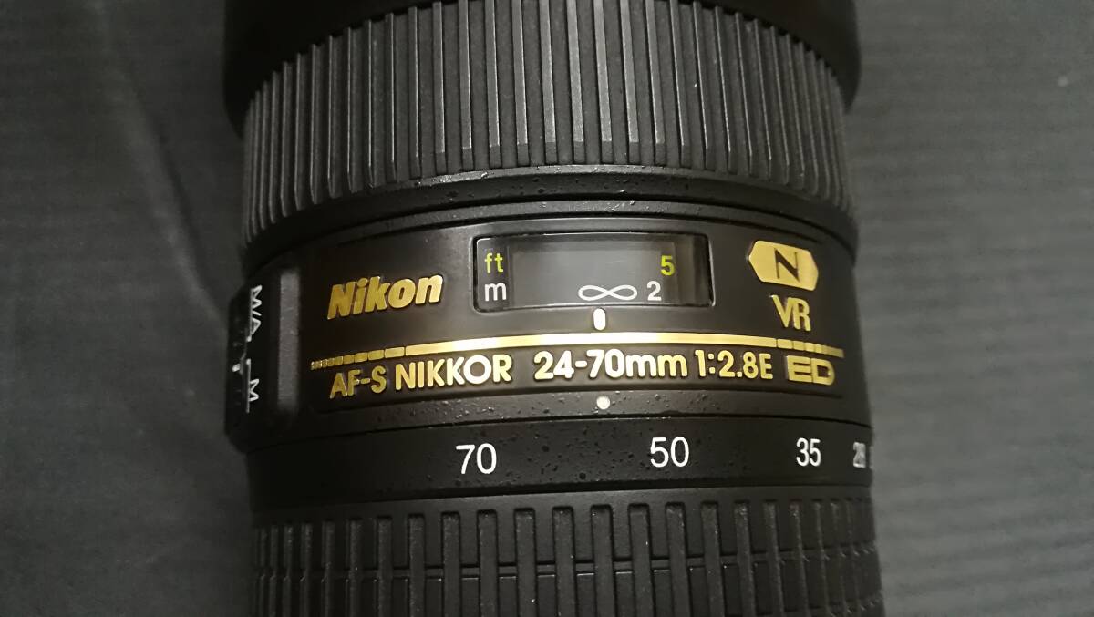 【美品♪】Nikon/ニコン AF-S NIKKOR 24-70mm f/2.8E ED VR 標準ズーム レンズ/動作品の画像8