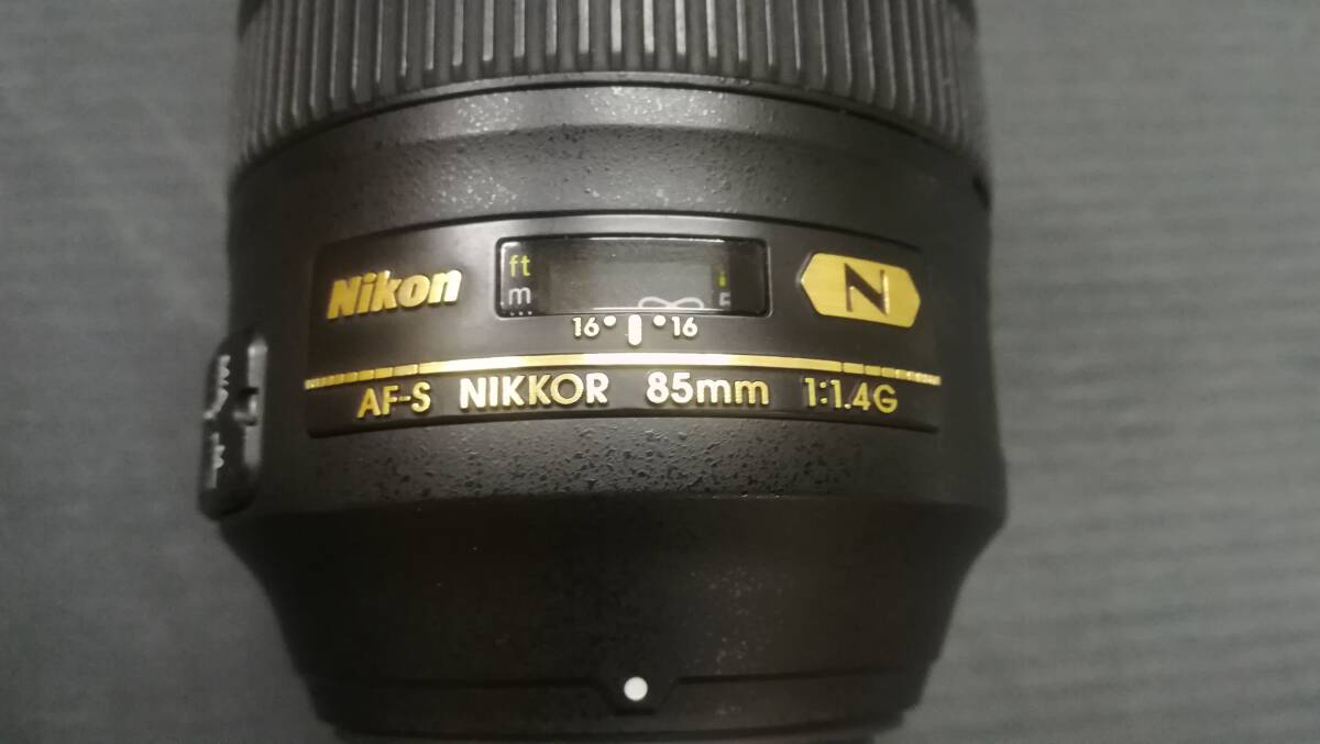 【美品♪動作OK】Nikon/ニコン AF-S NIKKOR 85mm f/1.4G 単焦点 レンズ/動作品の画像6