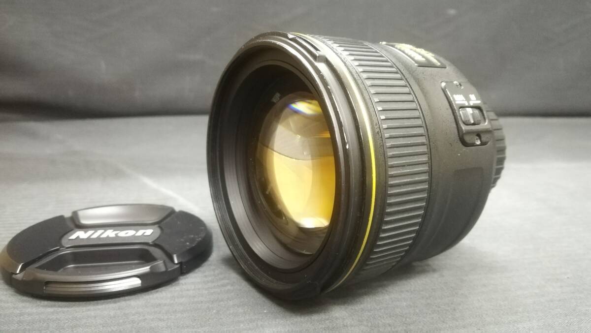 【美品♪動作OK】Nikon/ニコン AF-S NIKKOR 85mm f/1.4G 単焦点 レンズ/動作品の画像2