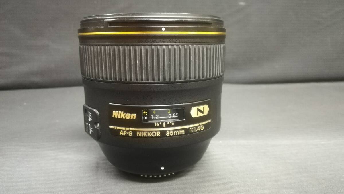 【美品♪動作OK】Nikon/ニコン AF-S NIKKOR 85mm f/1.4G 単焦点 レンズ/動作品の画像4