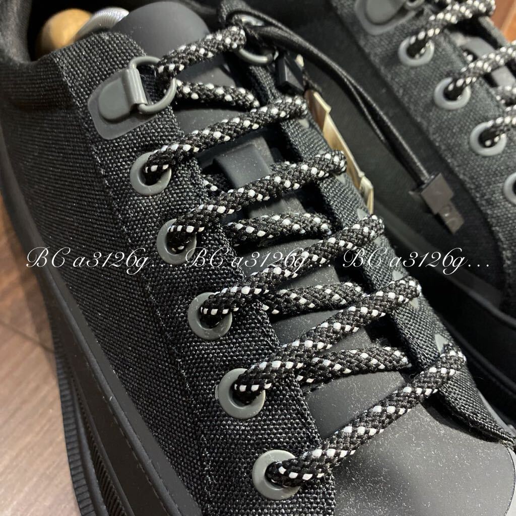  new goods ZARA nylon × Raver combination boots 27.5cm 43 BLACK men's Zara trekking type boots shoes low cut D. tag attaching 