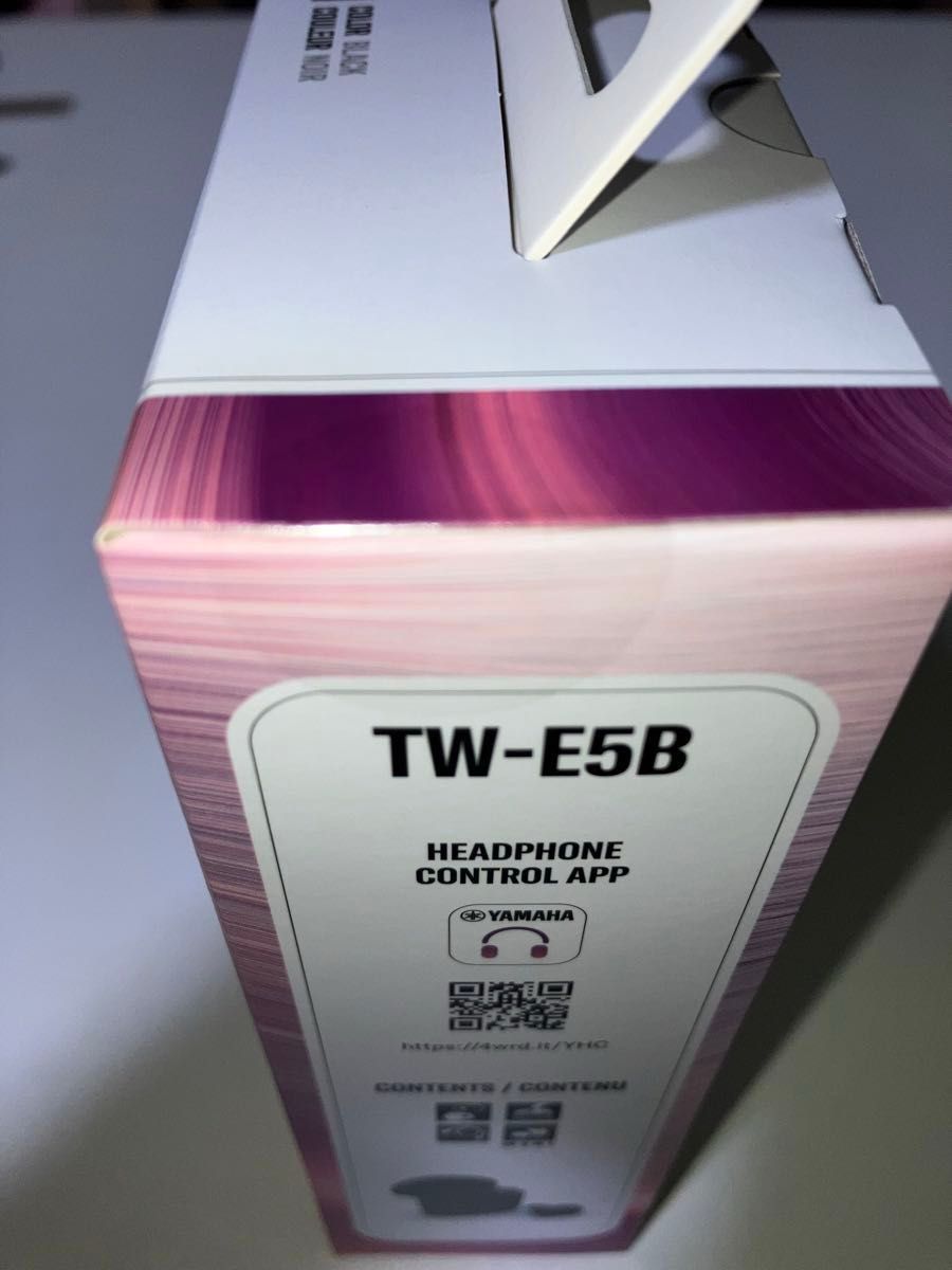 イヤホン TW-E5B（B） ブラック　ワイヤレスイヤホン