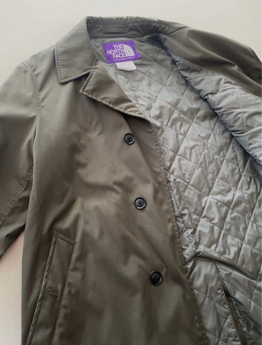 THE NORTH FACE PURPLE LABEL ステンカラーコート サイズL オリーブ パープルレーベル nanamica