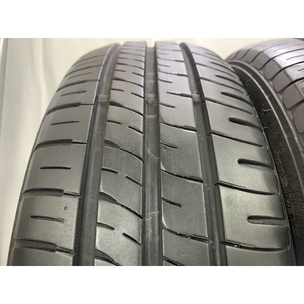 2021年製 8～9分山 ダンロップ ENASAVE EC204 185/60R15 84H 4本/札幌市手渡し可/中古オンロードタイヤ(夏タイヤ) シエンタ F_63の画像2