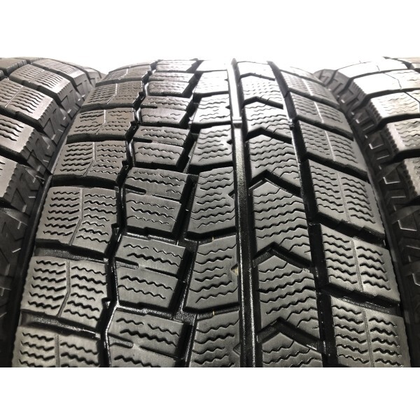 2022年製 9分山 ダンロップ WINTERMAXX WM02 195/65R15 91Q 4本/札幌市手渡し可/中古スタッドレスタイヤ(冬タイヤ) エスクァイア A2_82_画像3