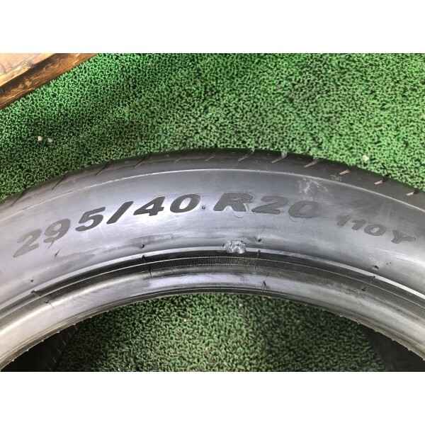 2016年製 9分山 PIRELLI P ZERO 295/40R20 110Y 1本/札幌市手渡し可/中古オンロードタイヤ(夏タイヤ) マカン F_Q_147_画像7