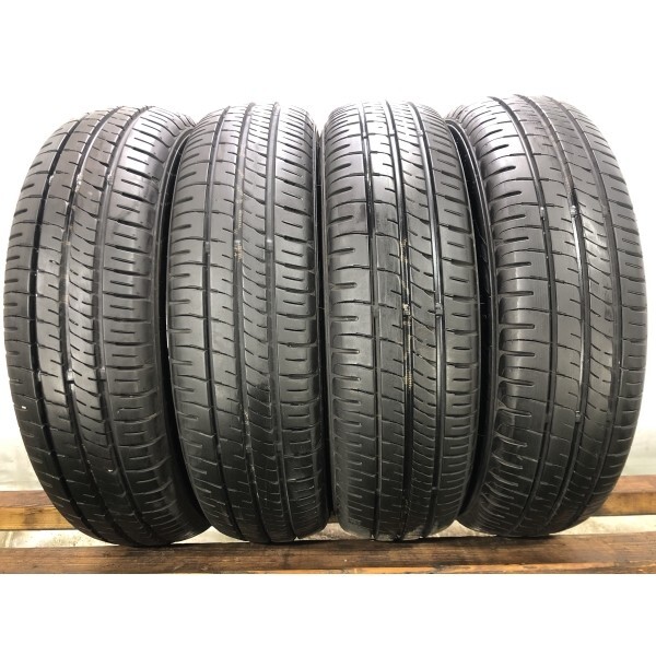 2021～2023年製 9分山 ダンロップ ENASAVE EC204 155/65R14 75S 4本/札幌市手渡し可/中古オンロードタイヤ(夏タイヤ) タント C2_49_画像1