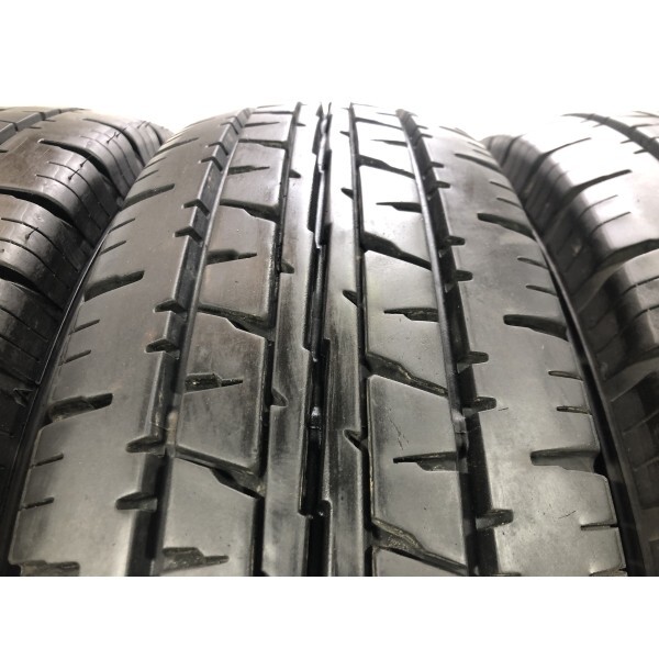 2021年製 9分山 ダンロップ ENASAVE VAN01 195/80R15 107/105L LT 4本/札幌市手渡し可/中古オンロードタイヤ(夏タイヤ) キャラバン F_115の画像3