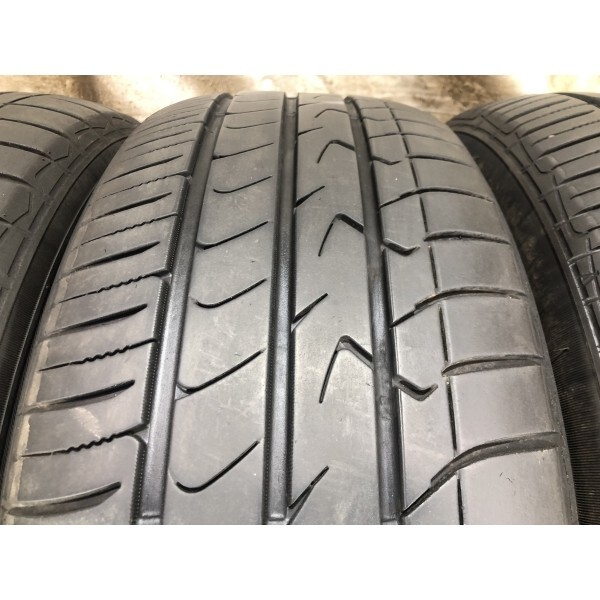 2018年製 7分山 TOYO TRANPATH mpZ 225/55R18 98V 4本/札幌市手渡し可/中古オンロードタイヤ(夏タイヤ) エルグランド F_117_画像3