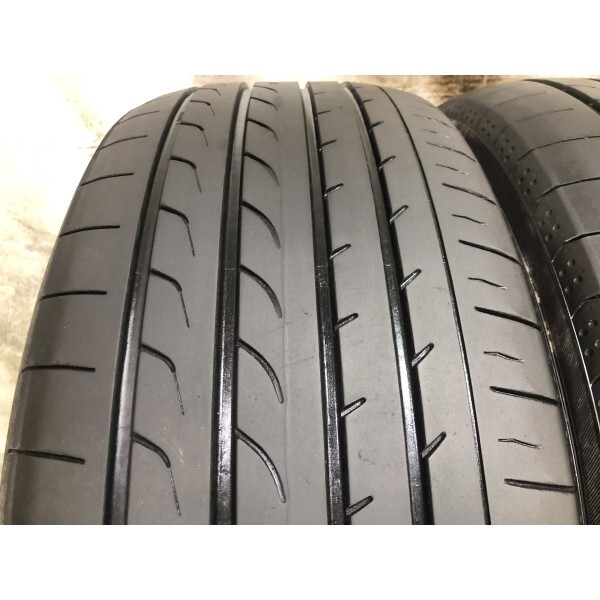 2021年製 7分山 ヨコハマ BluEarth RV-02 225/55R18 98V 4本/札幌市手渡し可/中古オンロードタイヤ(夏タイヤ) フォレスター T_111の画像5