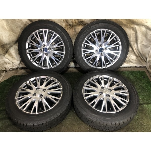 2022年製 9.5分山 ヨコハマ iceGUARD iG70 185/60R16/AUTECH 日産 E13 ノート 5.5J 4H 100 +50 Φ60/4本 F_151_画像1