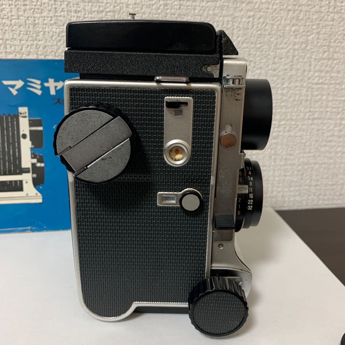 取説付き Mamiya C220 professional F 二眼カメラ フィルムカメラ MAMIYA-SEKOR s 80mm F2.8 シャッターOK マミヤ