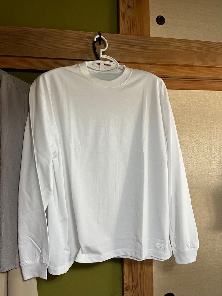 L/S T-Shirts  White  メンズ長袖Tシャツ