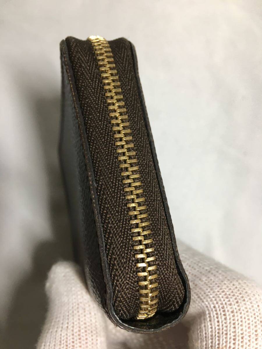 【美品】 ルイヴィトン モノグラム ジャイアント  ジッピー   コンパクト  財布 M69354 LOUIS VUITTON の画像4