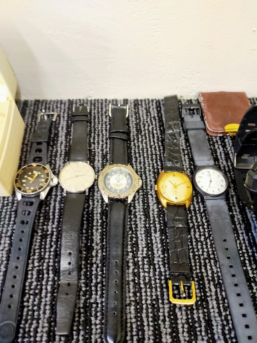 ⑥腕時計 個まとめ売り(SEIK O、CROSS、CK、POLO、CASIOなど) 56品の画像2