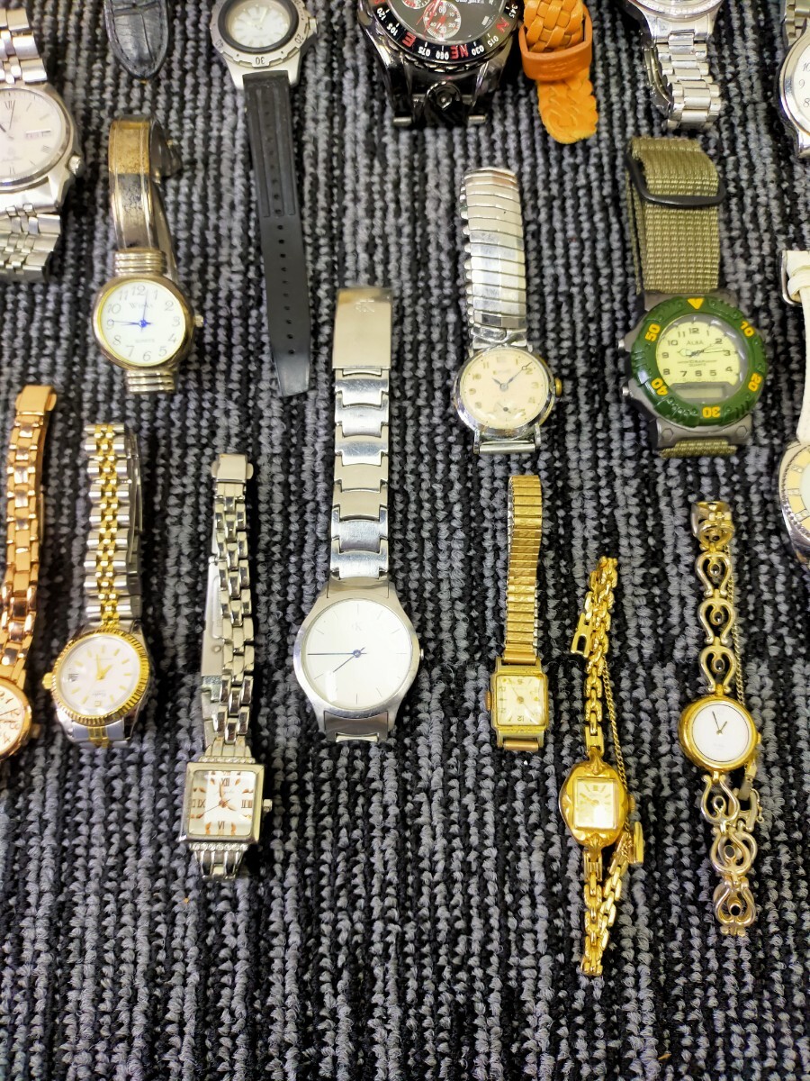 ⑥腕時計 個まとめ売り(SEIK O、CROSS、CK、POLO、CASIOなど) 56品の画像9
