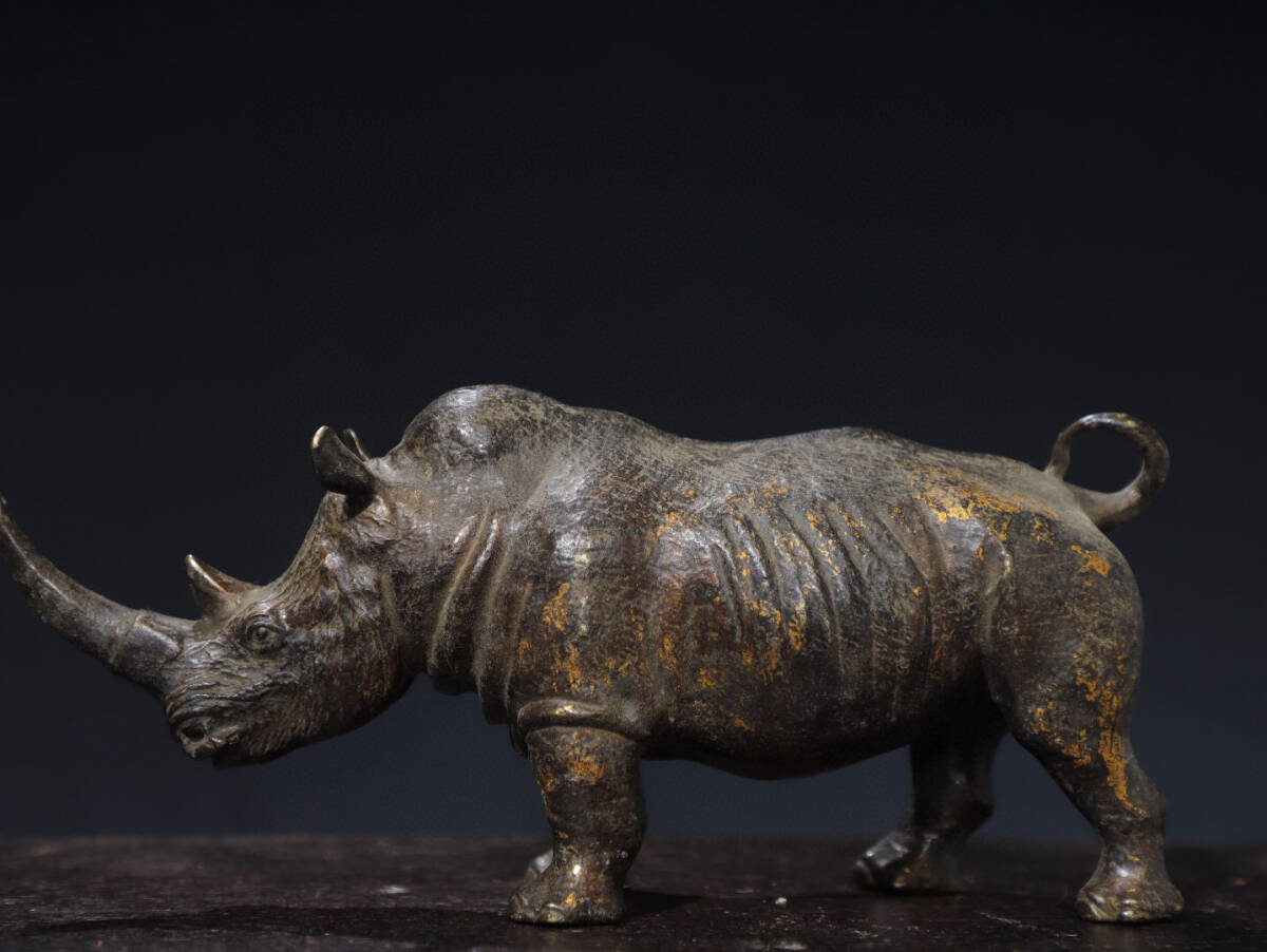 超珍館蔵】黄銅製 塗金 福豬 置物 古賞物 古美術品 稀少珍蔵品 超珍館蔵】黄銅製 塗金 福豬 置物 古賞物 古美術品 稀少珍蔵品