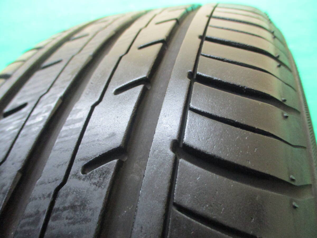 ホンダ GP5 フィット 純正【15×6J+50 4H-100】YOKOHAMA BluEarth 185/60R15 埼玉県発 現物確認OK♪4本set 185/60-15 シャトル グレイス 等の画像8