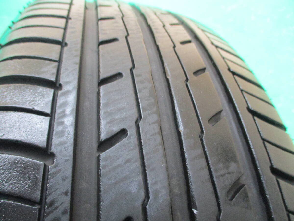 ホンダ GP5 フィット 純正【15×6J+50 4H-100】YOKOHAMA BluEarth 185/60R15 埼玉県発 現物確認OK♪4本set 185/60-15 シャトル グレイス 等の画像9