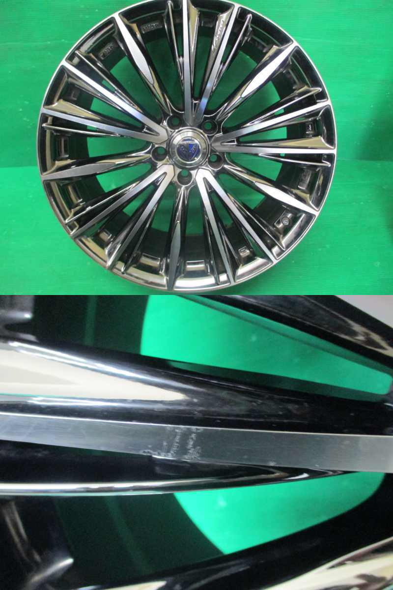 RAYS ベルサス【20×8.5J+38 5H-114.3】4本セット 埼玉県発 現物確認OK♪アルファード ヴェルファイア RAV4 ハリアー等 の画像4