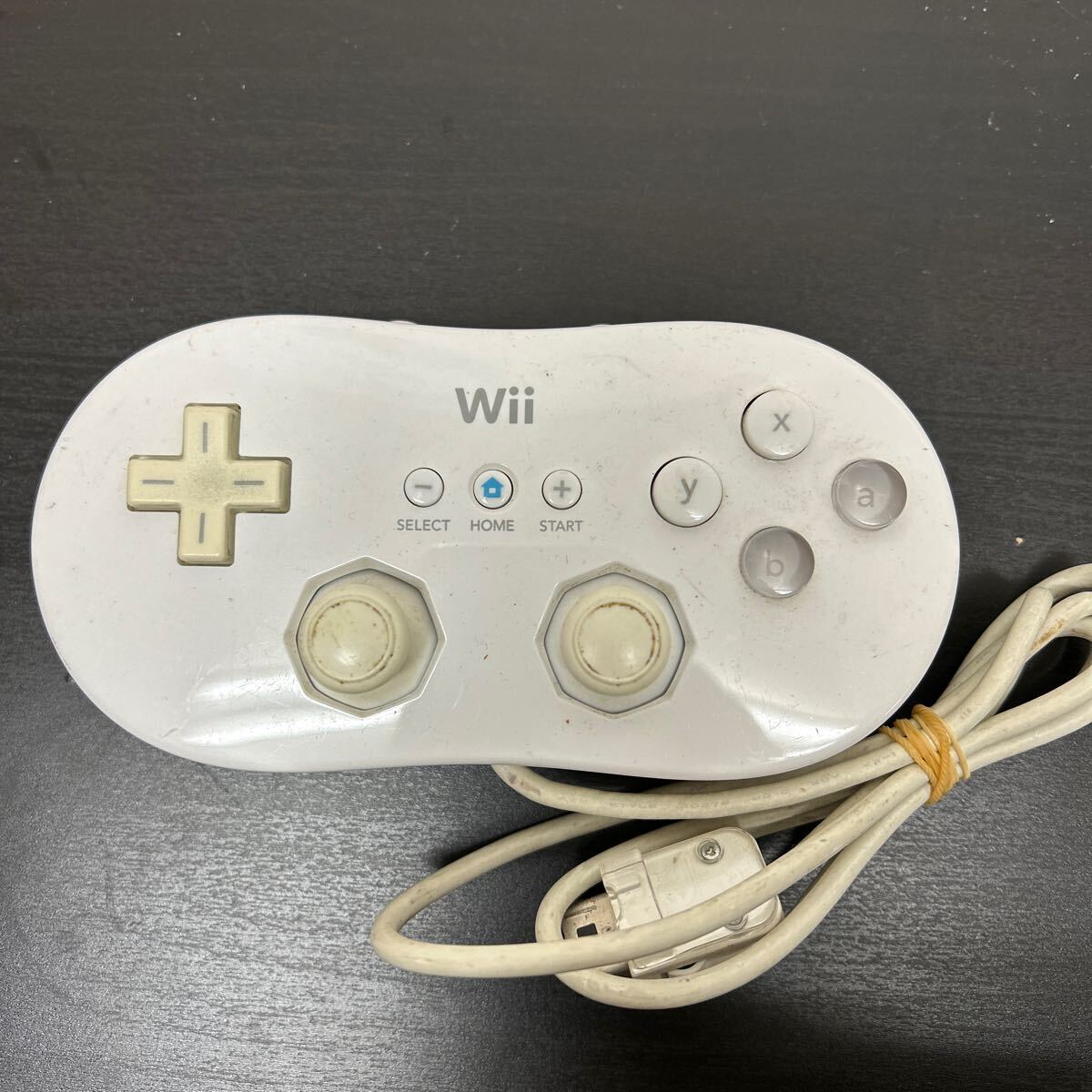 【ジャンク】Wii クラシックコントローラ ホワイト Nintendo RVL-00557個大量まとめの画像2