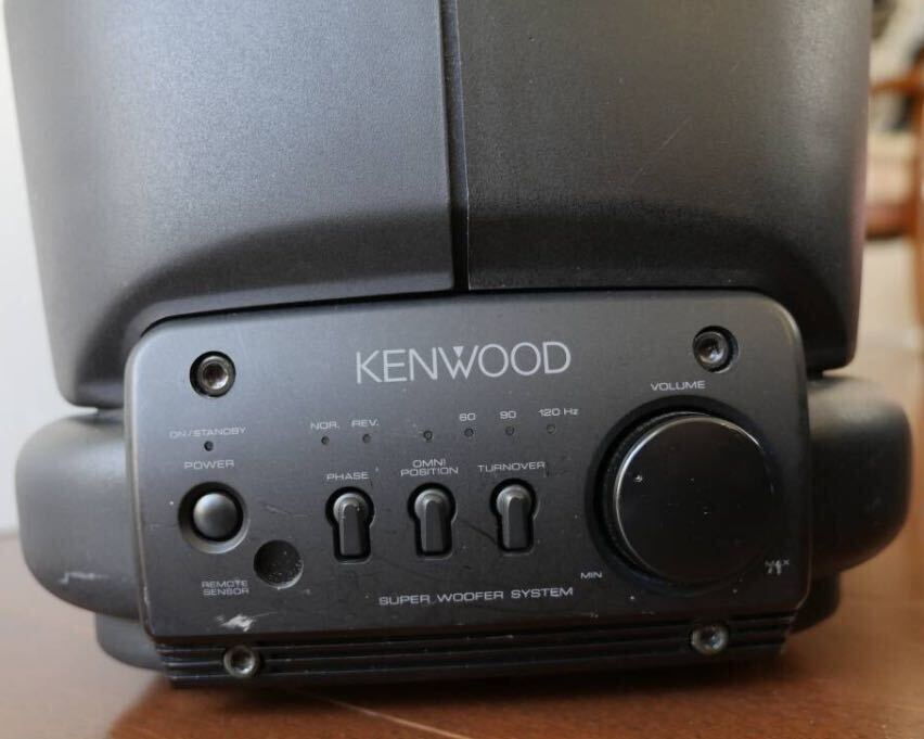 KENWOOD ケンウッド アローラ XJ7M システムコンポ ミニコンポ 現状品LS-E9ペア/X-E9/C-E9/B-E9/DP-ME9 + CS-7 + SW-06スーパーウーハー