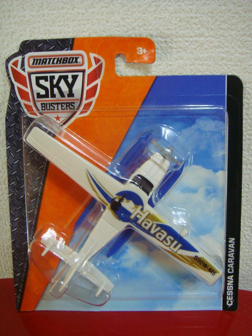 MATCHBOX Cessna 208 Caravan SEA white blue [ airplane die-cast model ]