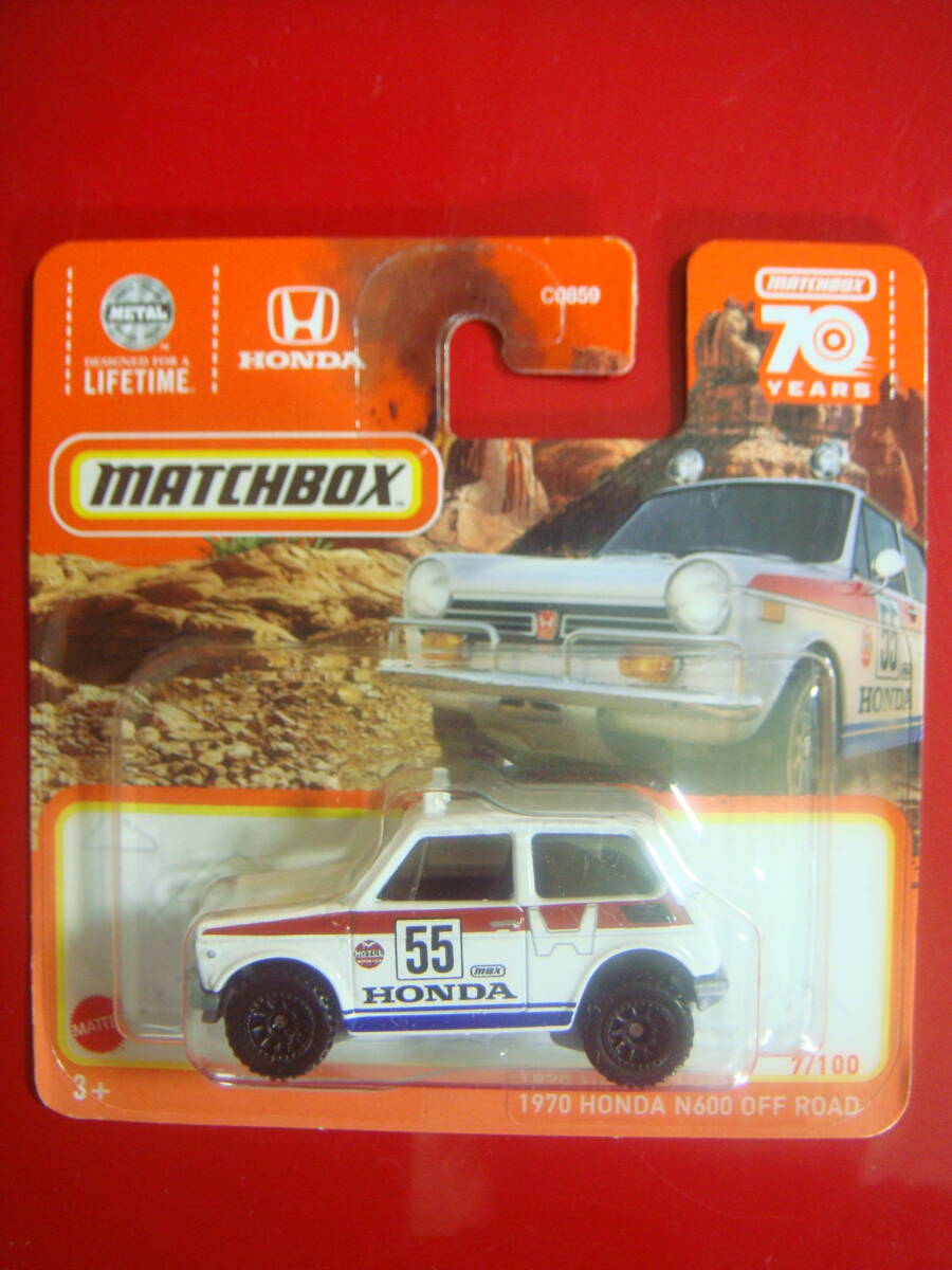 MATCHBOX 1970 ホンダ N600 オフロード ショートカード【レアミニカー】の画像1