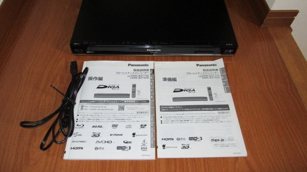 PANASONIC ブルーレイデスクレコーダー　DMR-BZT600 不動(一部動作)品_画像1