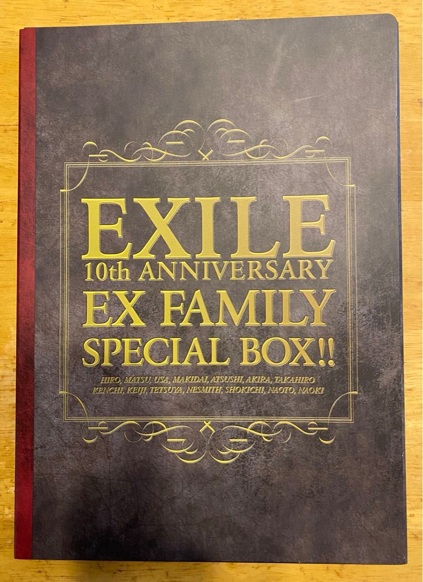 】EXILE 10th ANNIVERSARY EX FAMILY SPECIAL BOX