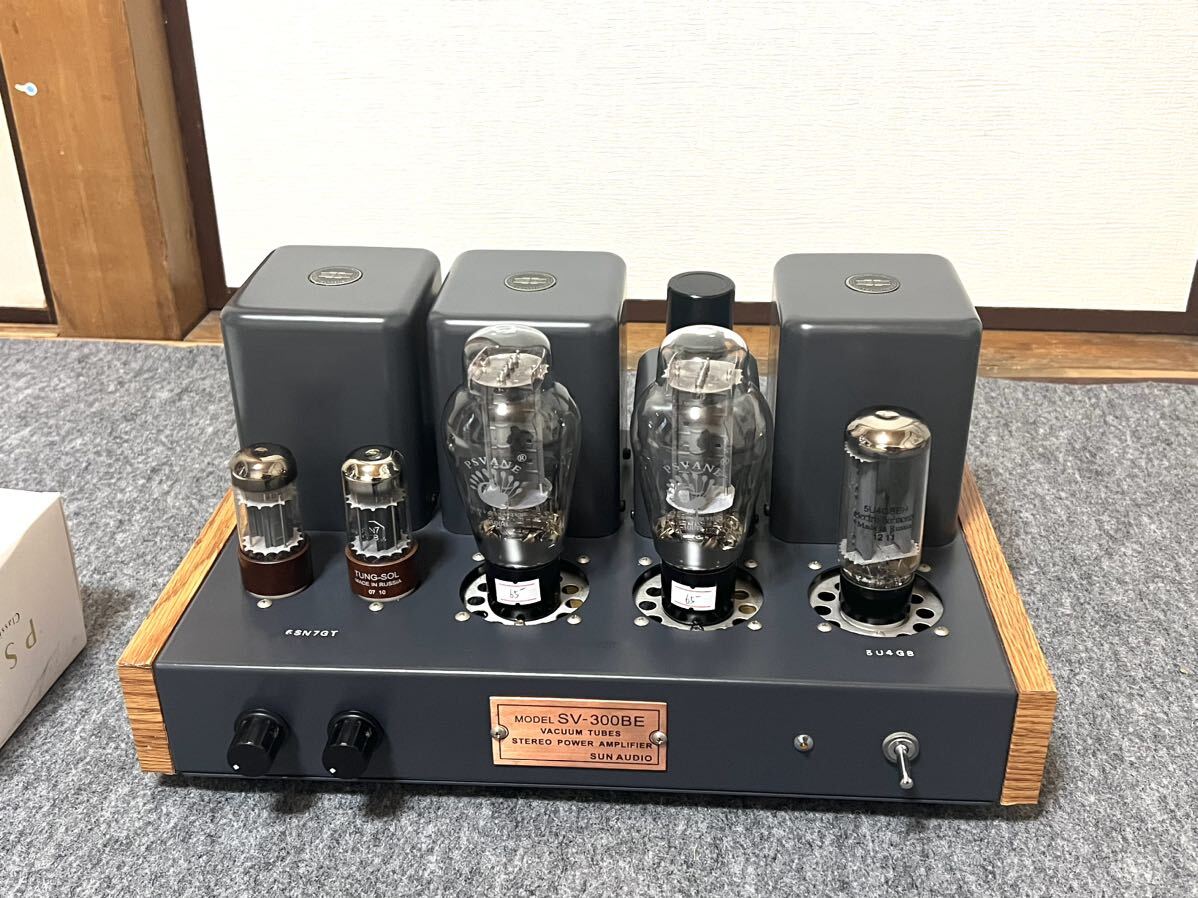 sun audio SV-300BE 真空管アンプ。動作品の画像9