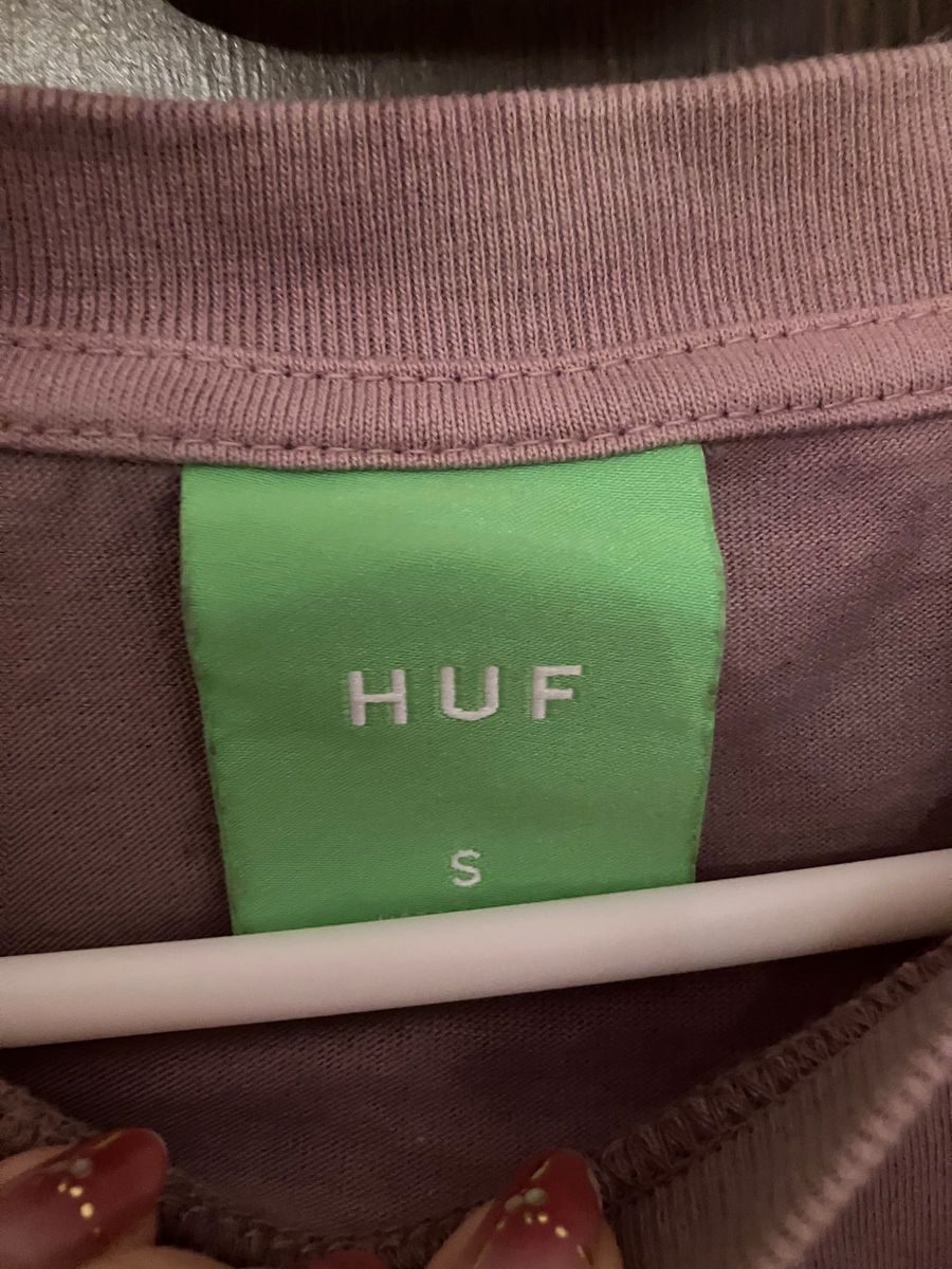 HUF 22SS TIE DYE BOX LOGO POCKET LS TEE