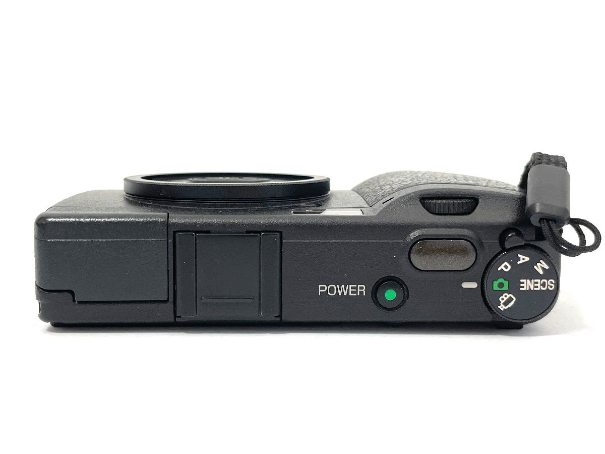 [ used ]RICOH Ricoh GR DIGITAL digital camera mat black reserve battery attaching 