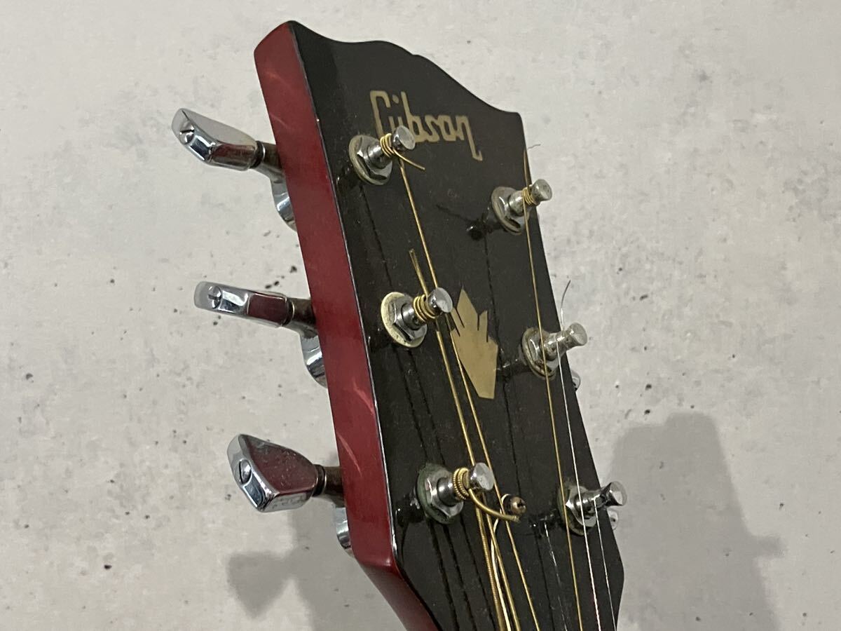 240410309003 Gibson HUMMINGBIRD CUSTOM エレアコースティックギター ギブソン ハミングバード カスタム ケース付 現状品 中古の画像6