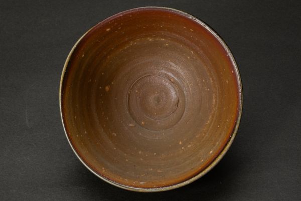 未使用品 備前焼 県無形文化財 山本雄一 備前窯変茶碗 四方桟桐 未使用品 備前焼 県無形文化財 山本雄一 備前窯変茶碗 四方桟桐