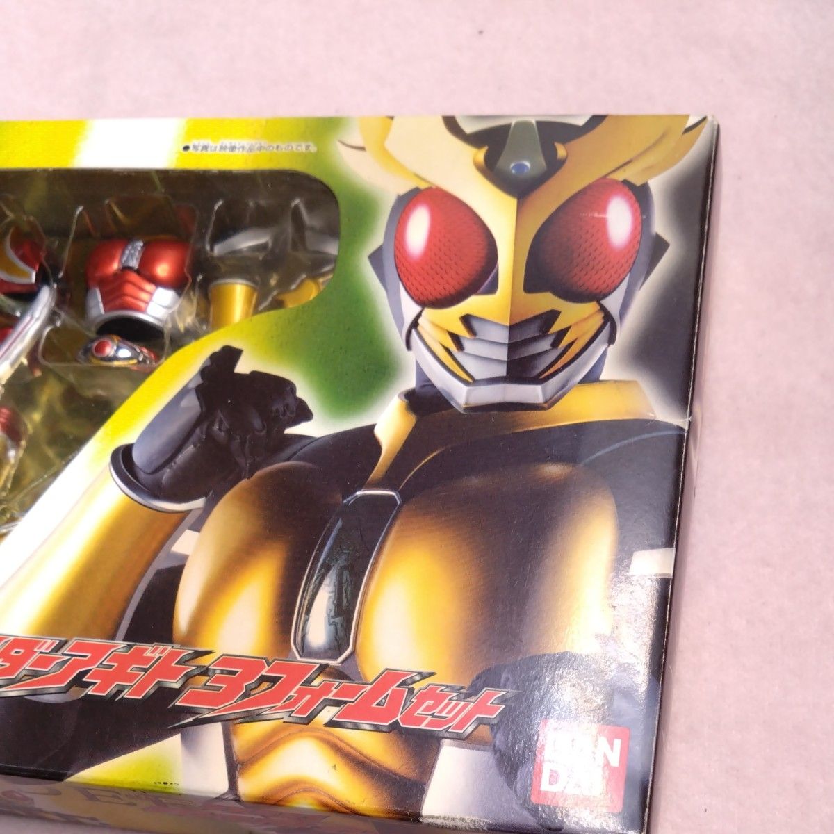 未開封品　超合金 GD-30 装着変身 仮面ライダーアギト ３フォームセット 2001年 フィギュア グランド ストーム 